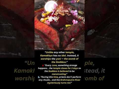 🔱 The temple where the goddess bleeds… 🩸#kamakhyatemple #indianhistory #indianmythology #shorts