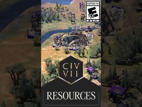 Resource management is a gold mine in #Civ7 ⛏️