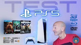 Vido-Test : PlayStation 5 : TEST DVD, Blu-ray, 4K, HDR, Dolby Atmos, Dolby Vision, DTS-Audio, Netflix...!