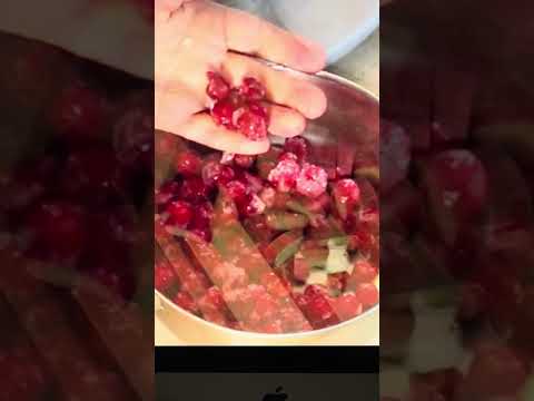 Rhubarb recipe this Sunday!