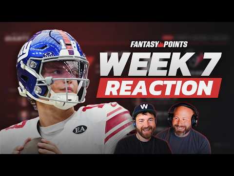 Fantasy Football Week 7 Recap: EVERYTHING You NEED to Know! artwork