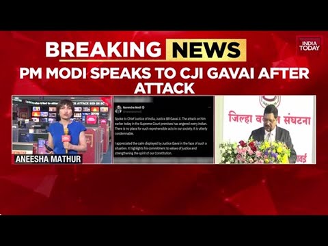 Attack on CJI: Shoe Hurled in Court Over 'Sanatan' Row; PM Modi Reacts | India Today
