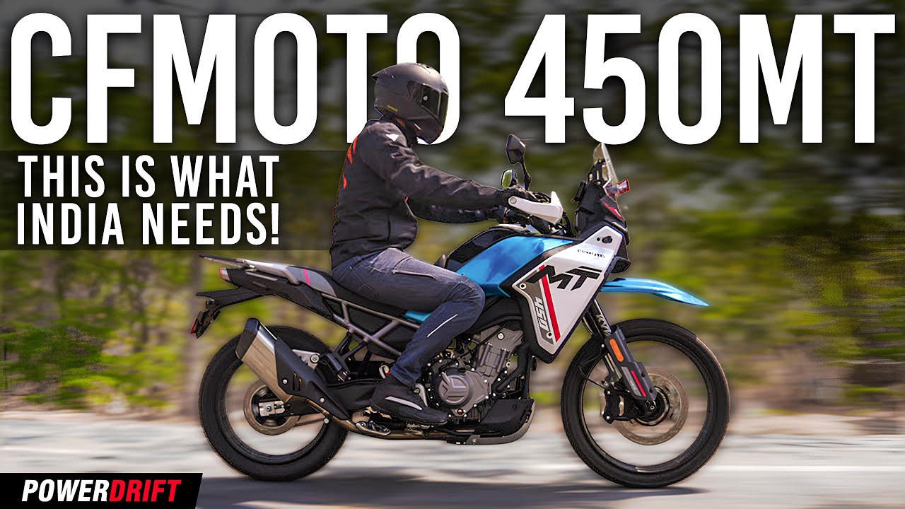 CF Moto 450MT: Coming To India Very Soon | PowerDrift