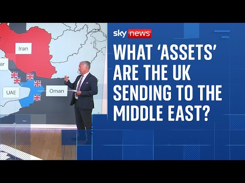Israel-Iran: What UK military 'assets' moving to the Middle East and what they may do?