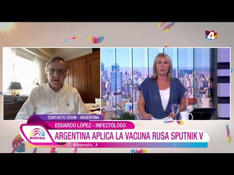 Buen Día - Argentina aplica la vacuna Rusa Sputnik V