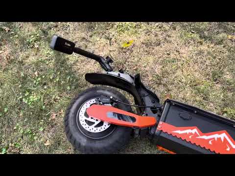 Dual motors off road electric scooter for adults review, model: ronzlla arwibon gt08