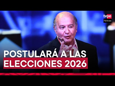 Hernando de Soto fue presentado como candidato presidencial por el partido Progresemos