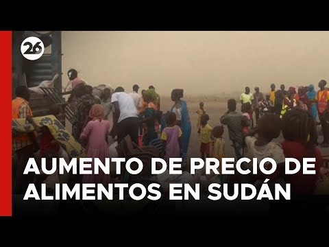 Vertiginoso aumento de precio de los alimentos en Sudán en medio de conflicto