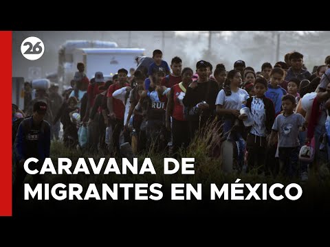 MÉXICO | Más de 1.500 migrantes caminan rumbo a Estados Unidos