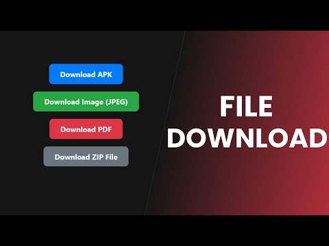 How to allow users download different files from your website