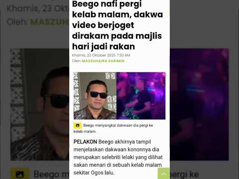 Info Selebriti.|Nafi Ke kelab Malam.