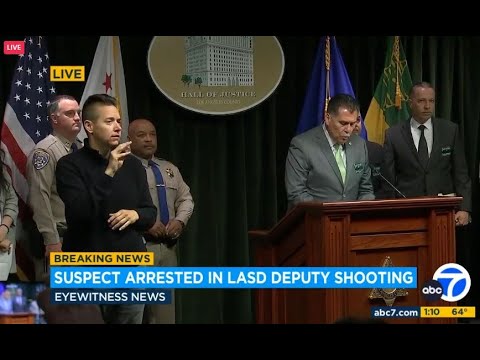Officials provide details on arrest made in shooting of deputy in West Covina