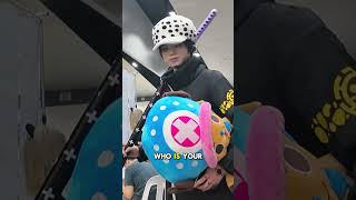 the most sane one piece fan #onepiece #cosplay #zoro #law #chopper #in
