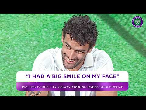 Matteo Berrettini on his win over Arthur Fils | Second Round Press Conference | Wimbledon 2026