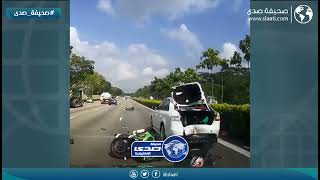 حادث مُميت على طريق سريع