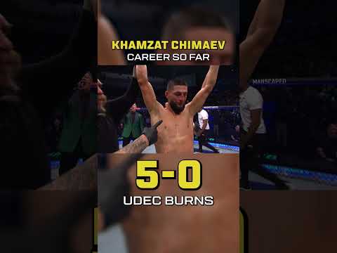 Khamzat Chimaev Career So Far