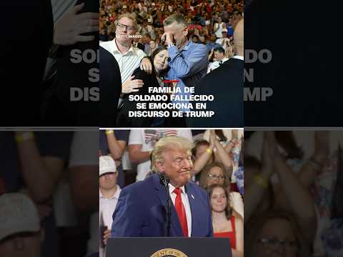 Familia de soldado fallecido en Irán se emociona en discurso de Trump
