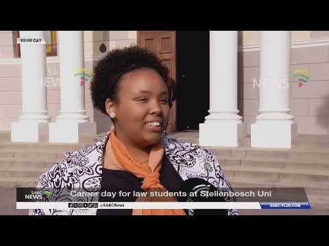 Career day for law students at Stellenbosch University