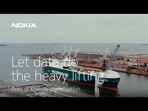 Let data do the heavy lifting – Port of Kokkola digitalization with private wireless connectivity