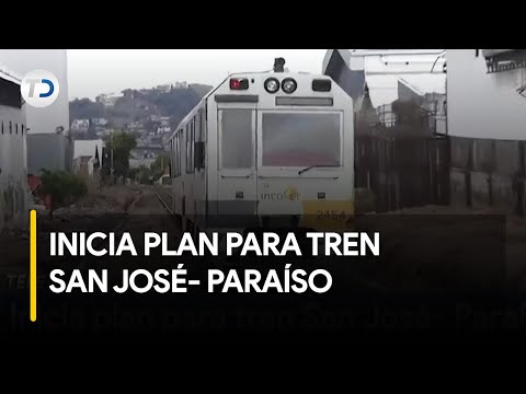 Tren San José  Paraíso, inician plan piloto a partir de septiembre