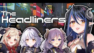 【 The Headliners 】みんなで協力して写真を撮るゲームらしい📷ホラーってまじ…？【 蛇宵ティア 西園寺メアリ 瀬島るい 瑚白ユ