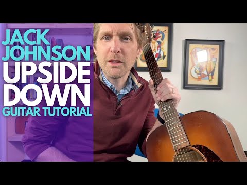 Upside Down by Jack Johnson Guitar Tutorial - Guitar Lessons with Stuart!