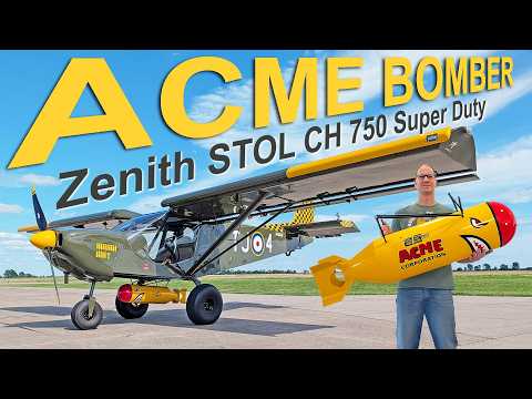 Flying the ACME Bomber Zenith STOL CH 750 Super Duty homebuilt kit airplane