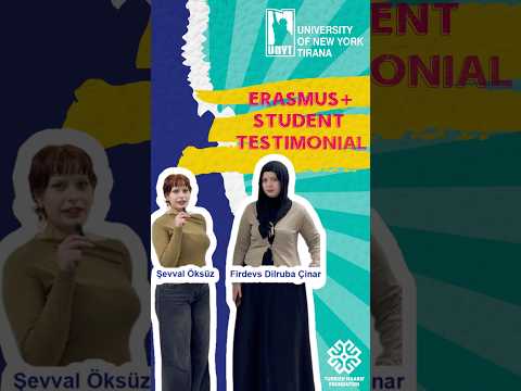 Meet our two Erasmus+ students from Türkiye 🇹🇷, Şevval Öksüz and Firdevs Dilruba.