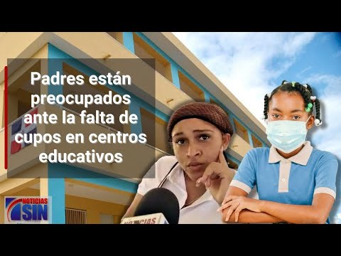 Padres recorren varios centros educativos con la esperanza de lograr un cupo