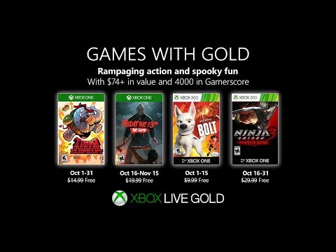 Games With Gold de octubre