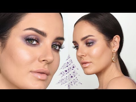 Iridescent Purple Makeup for the Holidays! \ Chloe Morello