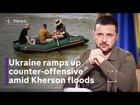 Ukraine says summer offensive well underway  despite catastrophic flood