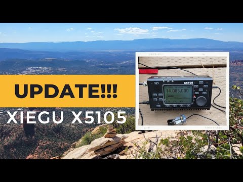Xiegu X5105 – Built-In CW Keyer Using The Latest Firmware.