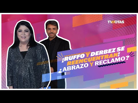 ¡Victoria Ruffo y Eugenio Derbez se reencuentran!