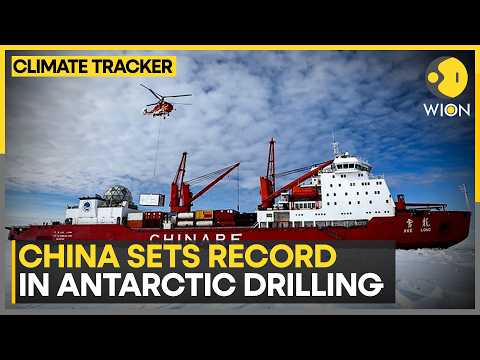 China Sets New Antarctic-Drilling Record | Hot Water Reaches Record Depth | WION Climate Tracker
