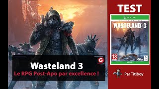 Vido-Test : [VIDEO TEST] Wasteland 3 sur Xbox One X - Un RPG  l'ancienne au TOP !!!