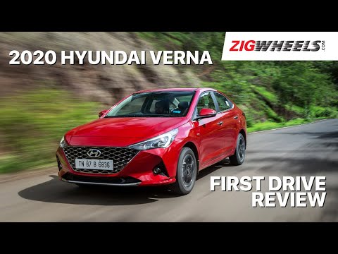 🚗 2020 Hyundai Verna Review I⛽ Petrol CVT I ZigWheels.com
