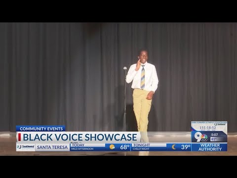 Black Voice Showcase event