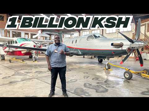 How The Rich Fly Around KENYA In Jets WORTH 1 BILLION KSH !!