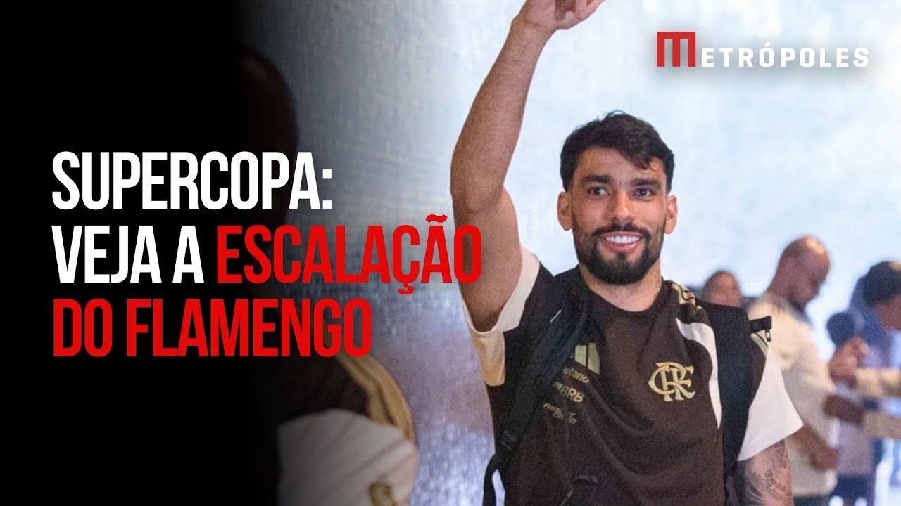 Paquetá joga? Veja a escalação do Flamengo e Corinthians para a decisão da Supercopa