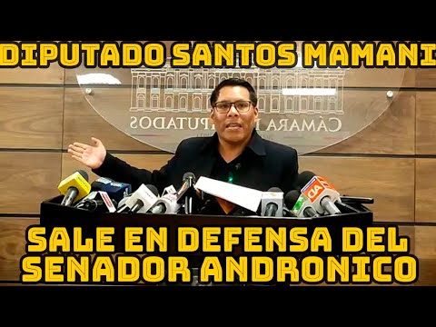 DIPUTADO SANTOS MAMANI RECHAZA INCREMENTO DE SUELDO A LOS DIPUTADOS ..