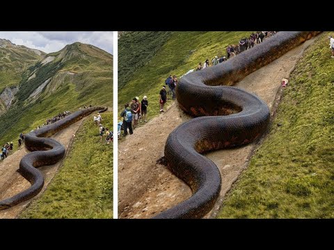 Le plus grand serpent du monde rencontré par des humains