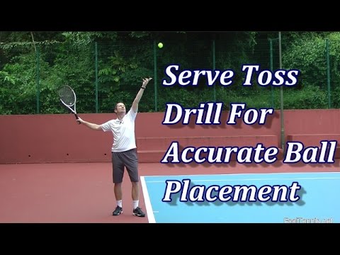 Tame Your Serve Toss With The "Keep Lifting" Drill