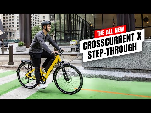 Juiced Bikes CrossCurrent X Step-Through: Urban Adventure E-Bike