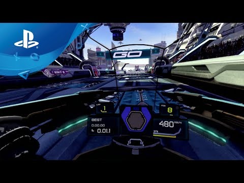 WipEout Omega Collection VR - Announce Trailer [PS VR]