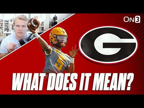 IMPACT On Georgia Bulldogs of Transfer Portal QB Jaden Rashada? | Kirby ...