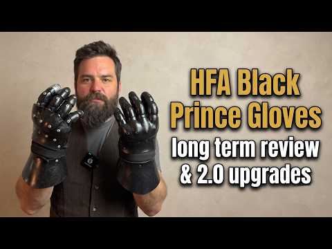 HF Armory Black Prince Gloves review and 2.0 changes