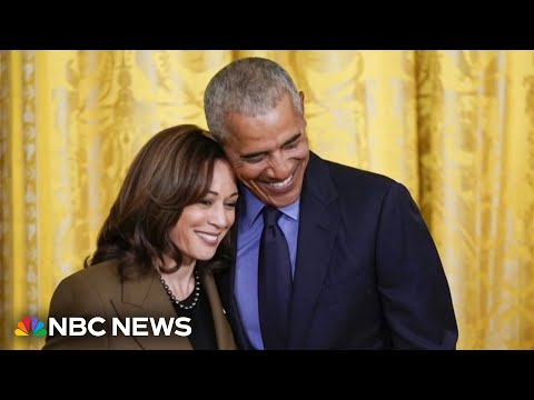 Obamas endorse Kamala Harris for president