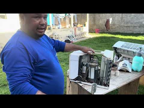 Meu que condicionado quadrado parou de Gelar