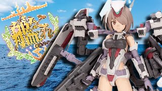 限りなく艦これっぽいプラモ作る2【FAガール金剛】